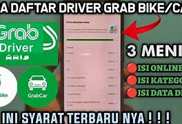 Cara Daftar Grab Driver Terbaru